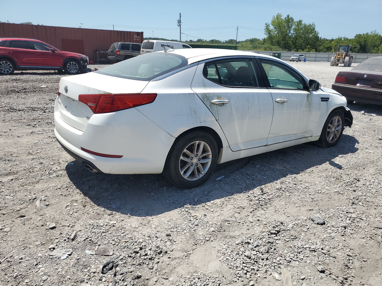 2012 Kia Optima Lx vin: KNAGM4A76C5283739