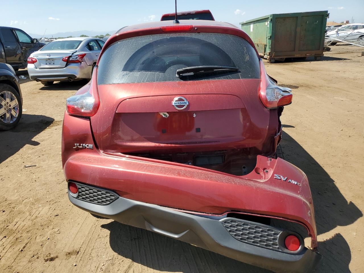 2015 Nissan Juke S VIN: JN8AF5MV5FT552286 Lot: 53987345