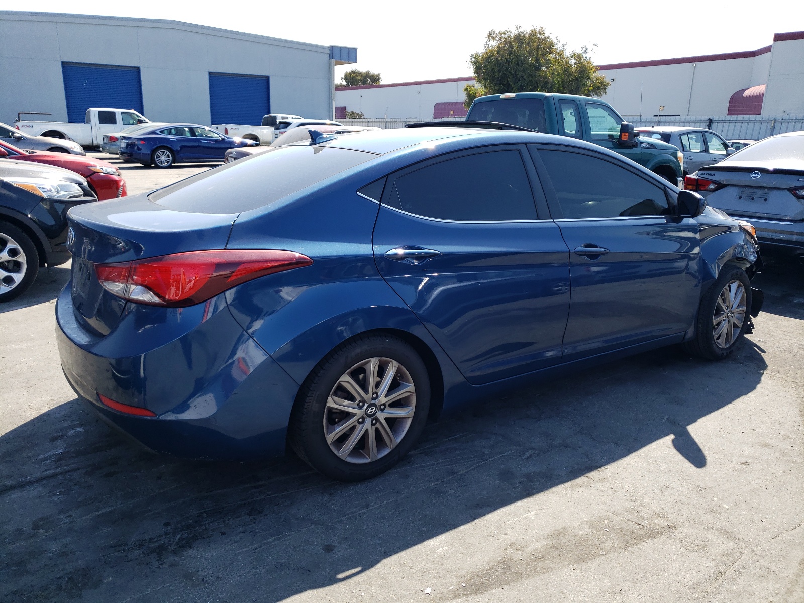 2015 Hyundai Elantra Se vin: KMHDH4AE8FU297883