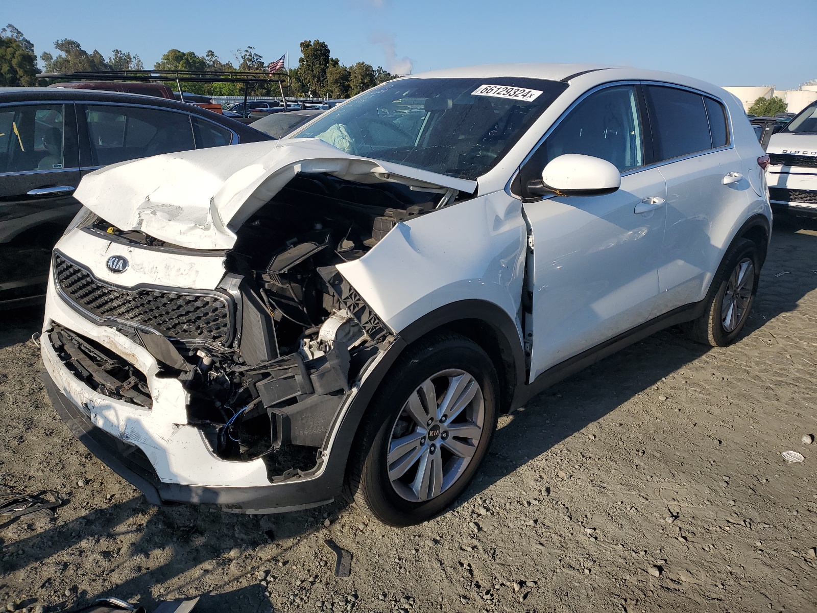 2018 Kia Sportage Lx vin: KNDPM3AC1J7445210