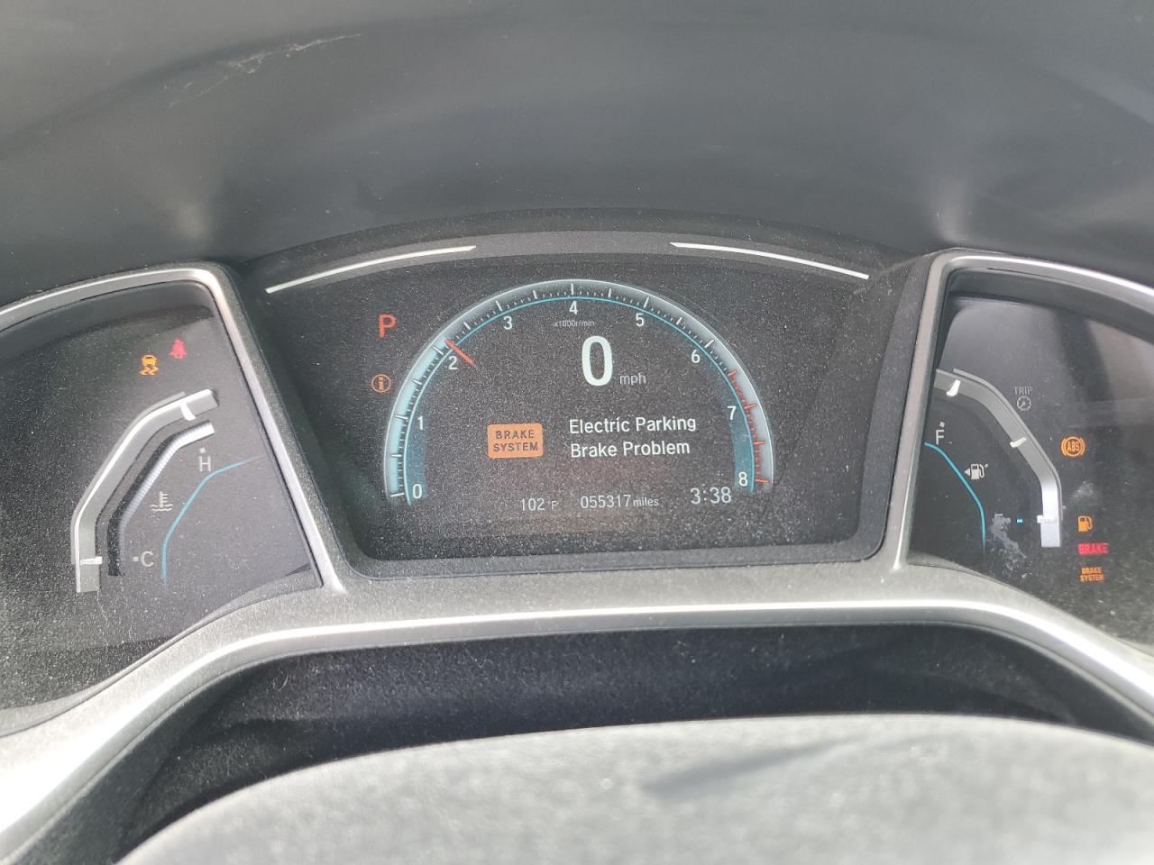 2HGFC3B36HH360392 2017 Honda Civic Ex