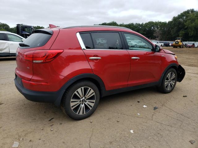  KIA SPORTAGE 2015 Czerwony