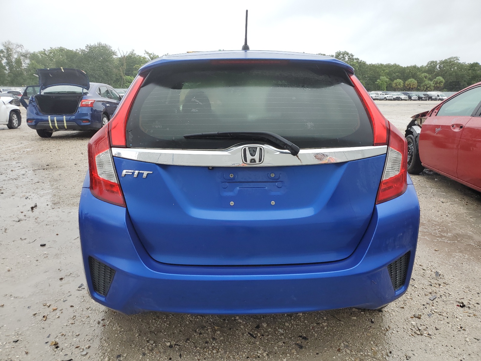 2016 Honda Fit Ex vin: JHMGK5H74GX032571