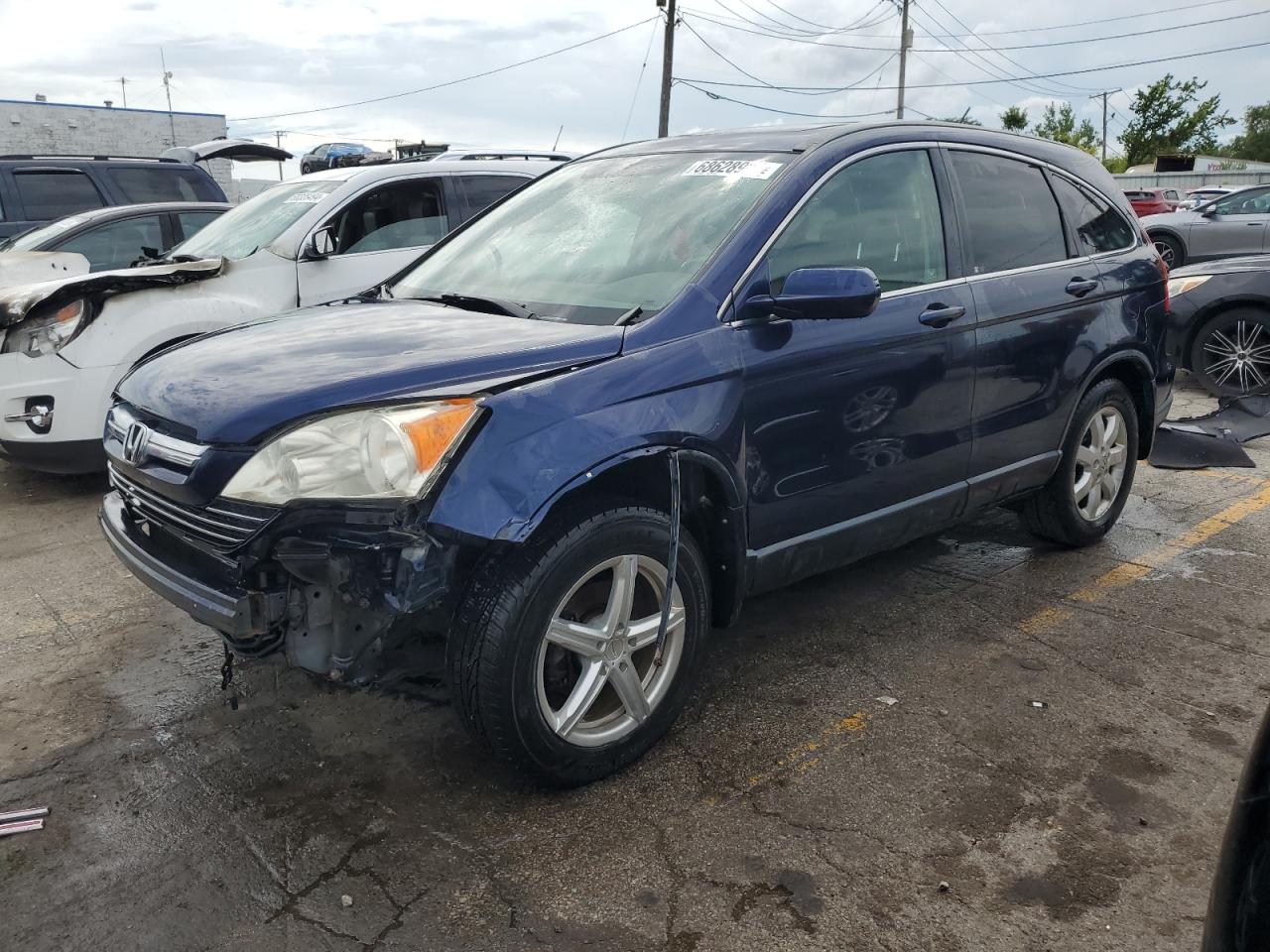 2007 Honda Cr-V Exl VIN: JHLRE48767C096830 Lot: 68628994