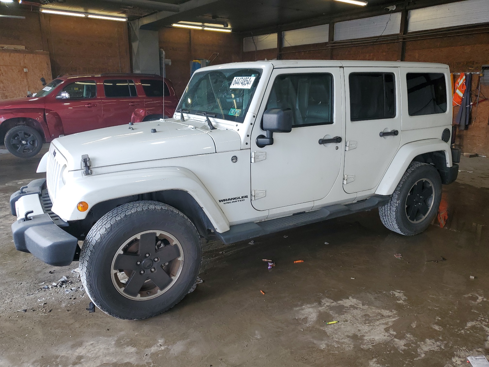 2012 Jeep Wrangler Unlimited Sahara vin: 1C4HJWEG4CL285281