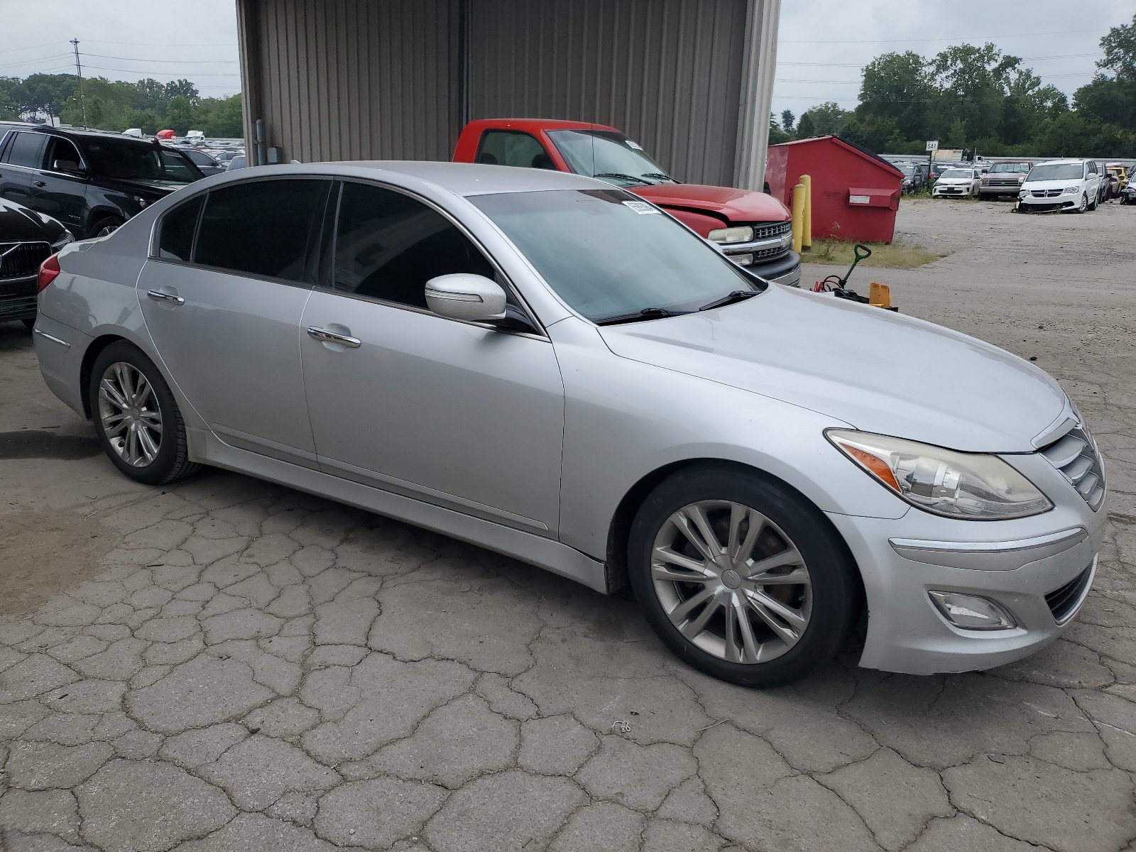 2014 Hyundai Genesis 3.8L vin: KMHGC4DD4EU264263