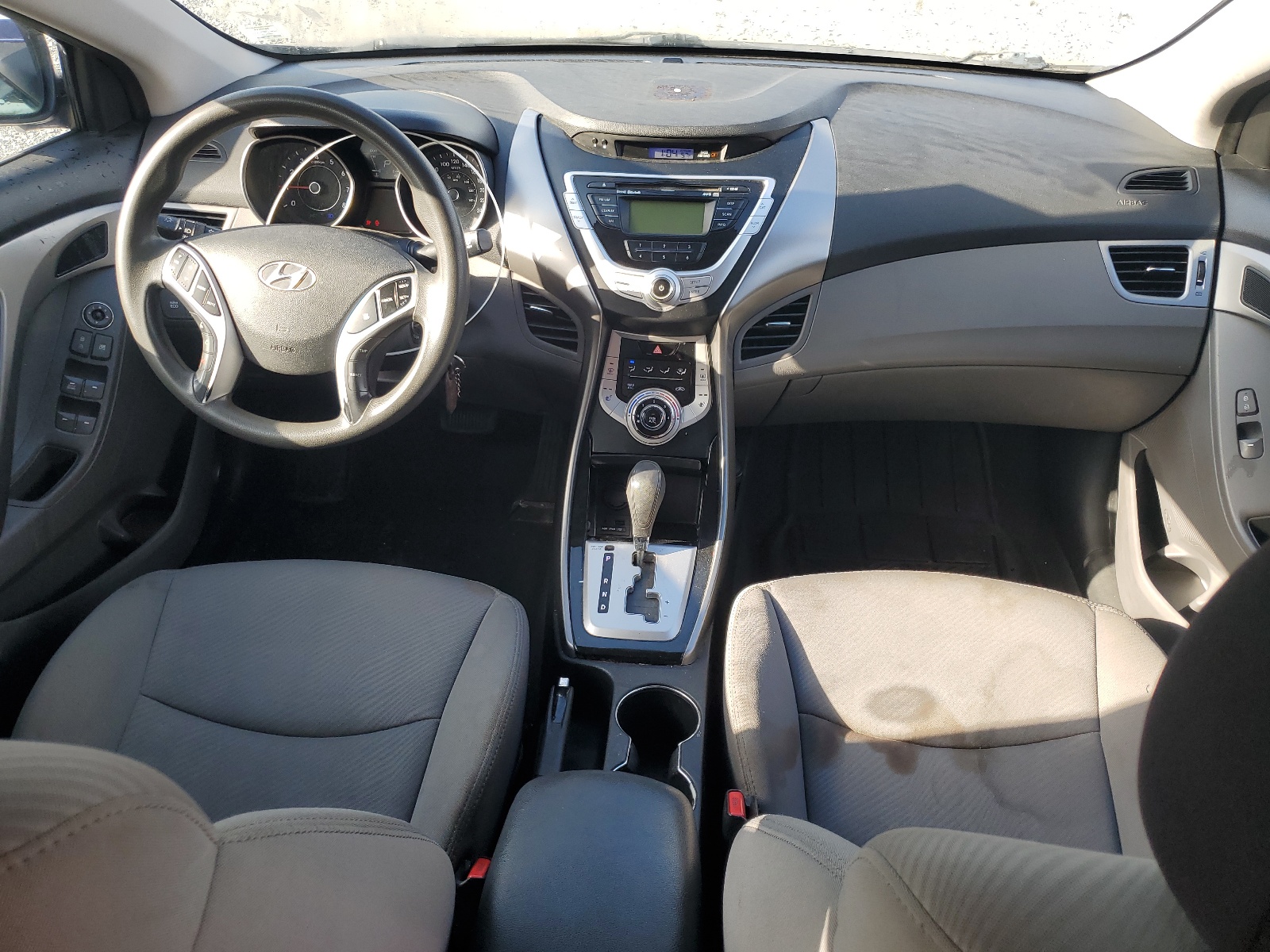 5NPDH4AE7CH107596 2012 Hyundai Elantra Gls