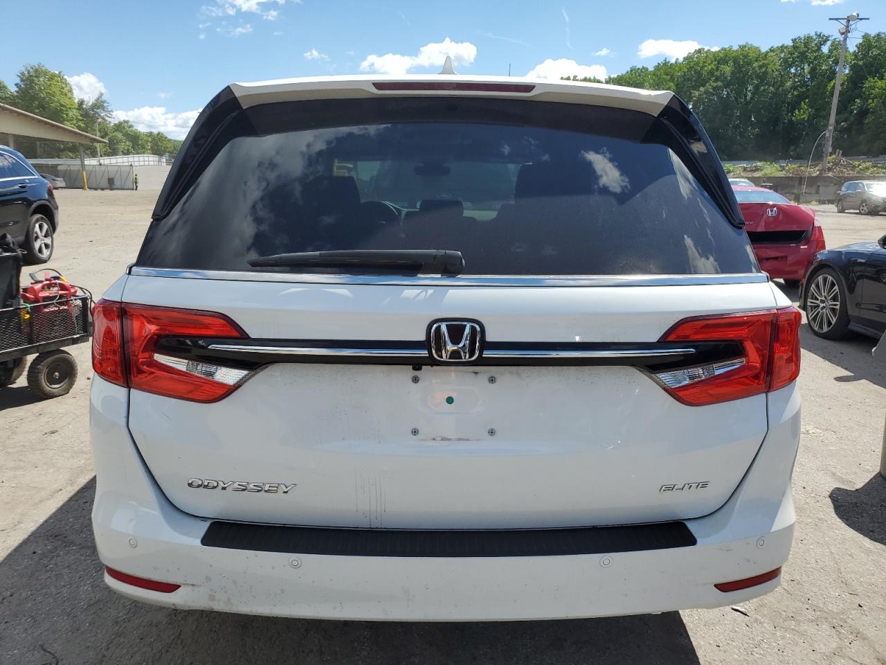2022 Honda Odyssey Elite VIN: 5FNRL6H9XNB056511 Lot: 66564704