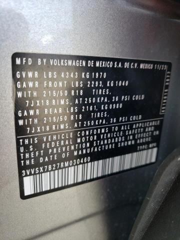 3VVSX7B27RM030460 Volkswagen Taos SE  13