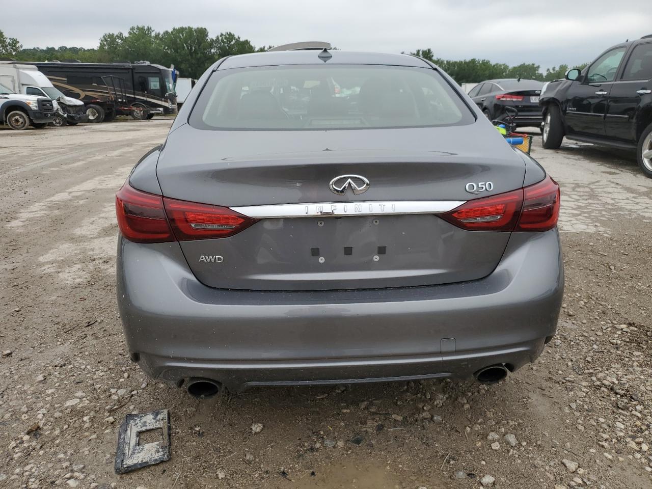 2018 Infiniti Q50 Luxe VIN: JN1EV7AR0JM433277 Lot: 66707044