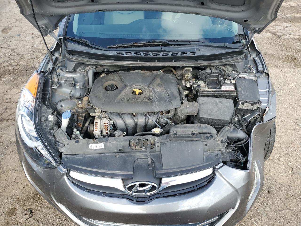 2012 Hyundai Elantra Gls VIN: 5NPDH4AE2CH117369 Lot: 66198384