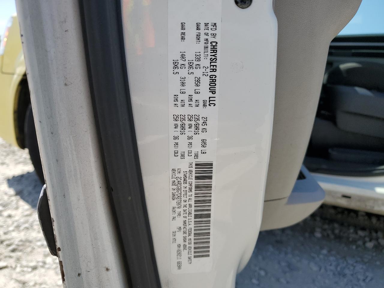 2D4RN1AE0AR263835 2010 Dodge Grand Caravan C/V