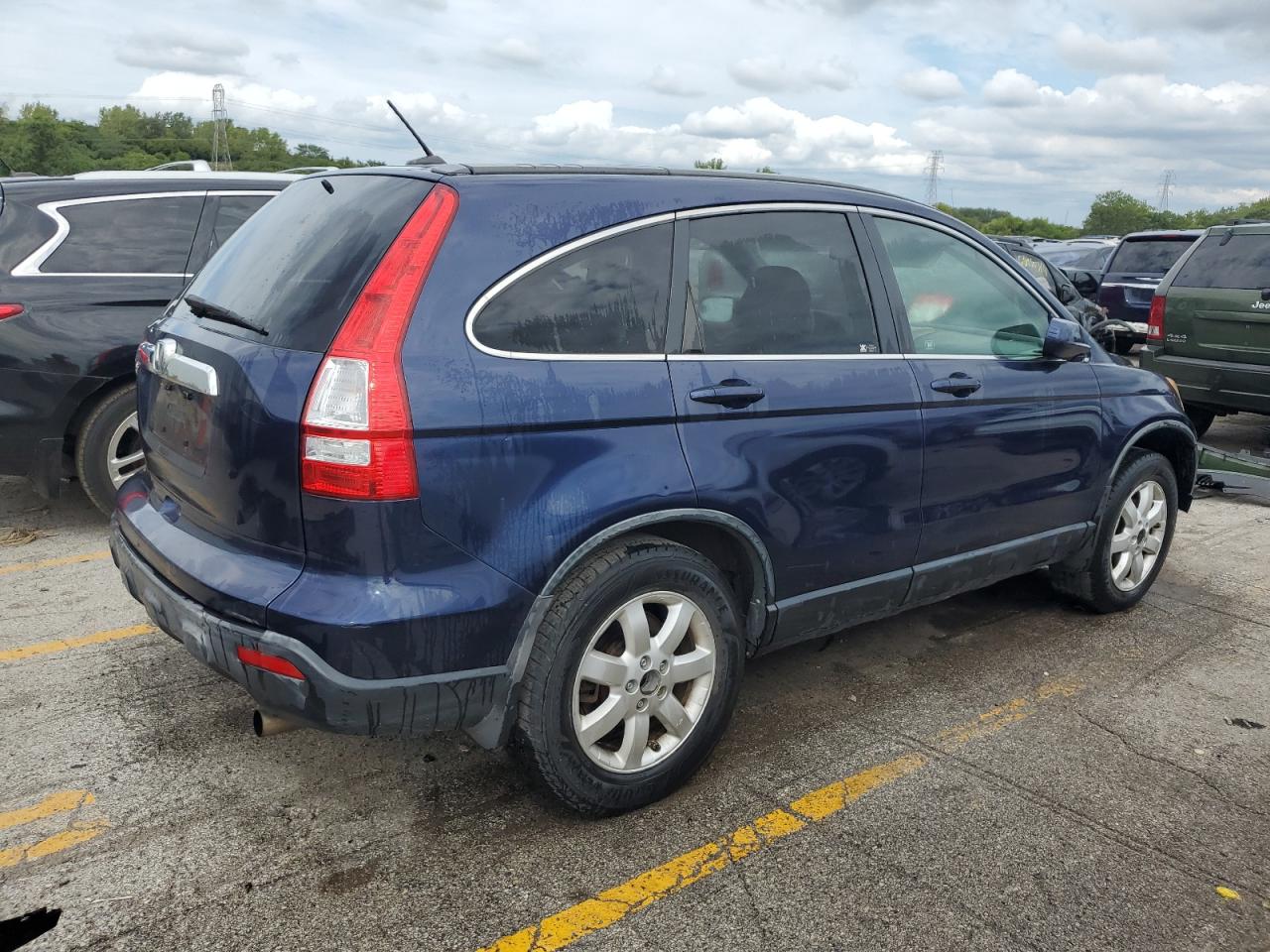 2007 Honda Cr-V Exl VIN: JHLRE48767C096830 Lot: 68628994