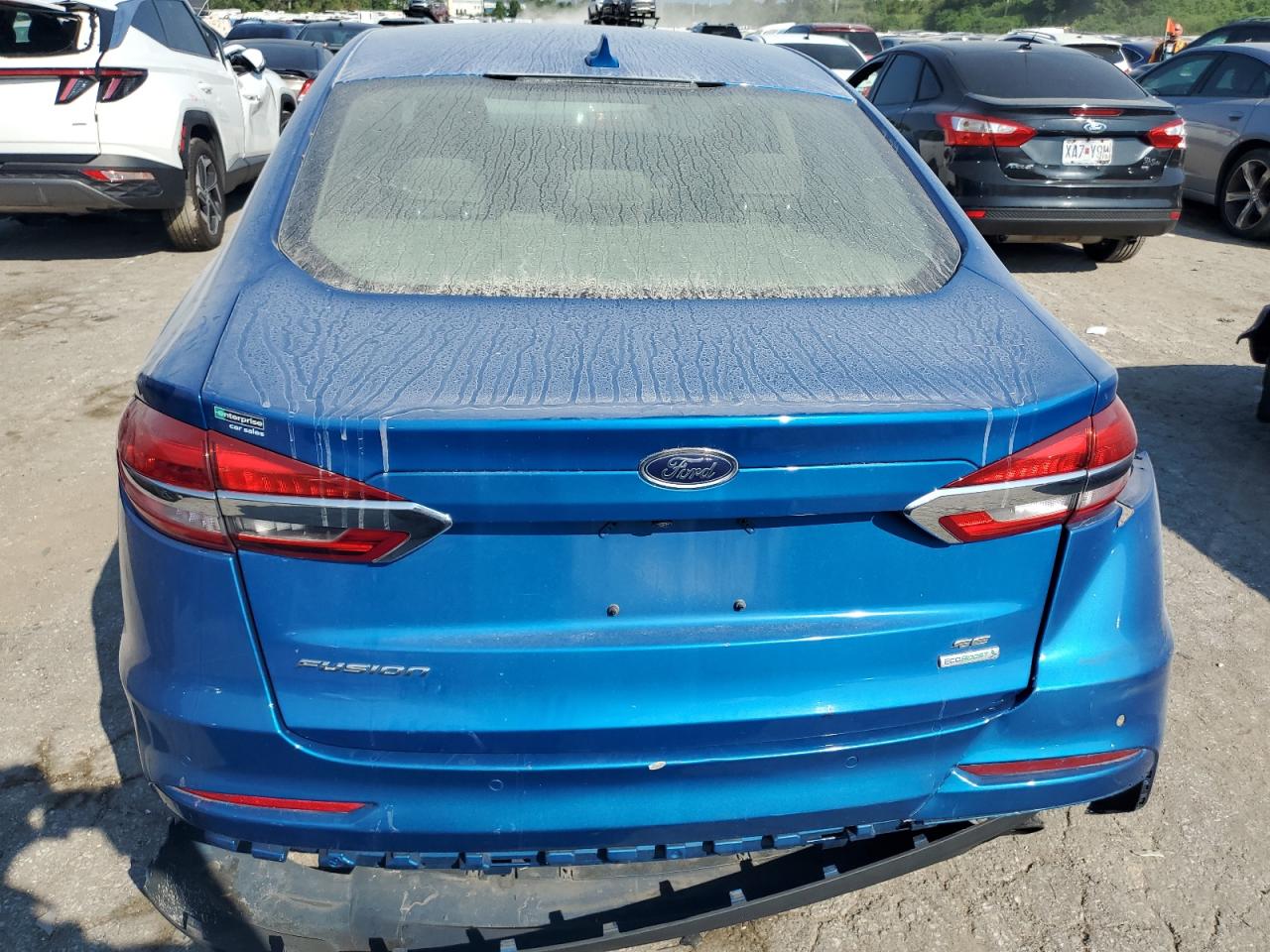 2019 Ford Fusion Se VIN: 3FA6P0HD7KR218846 Lot: 65602884