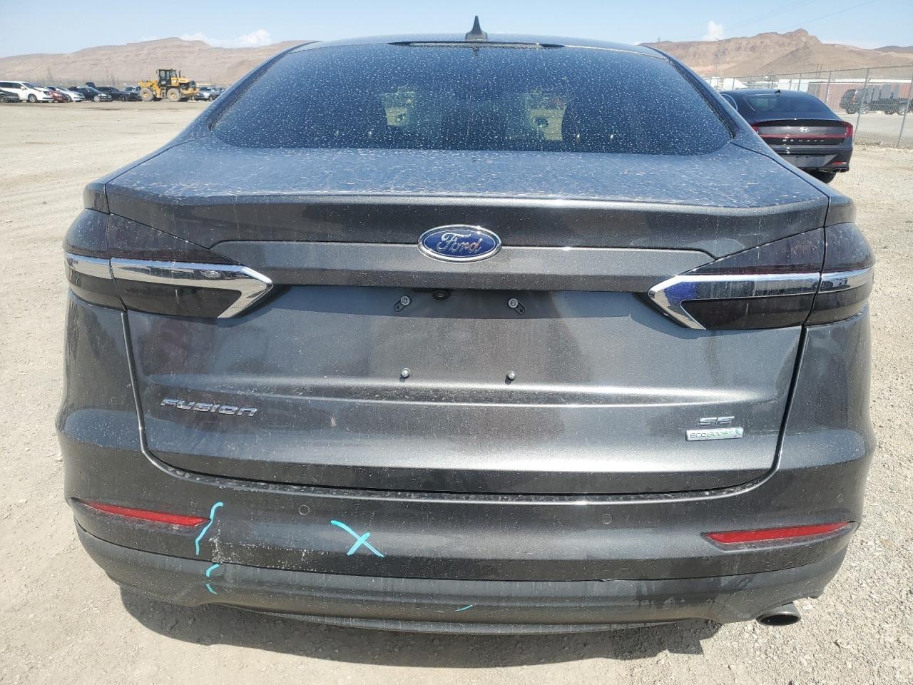 2019 Ford Fusion Se VIN: 3FA6P0HD0KR176407 Lot: 67003684