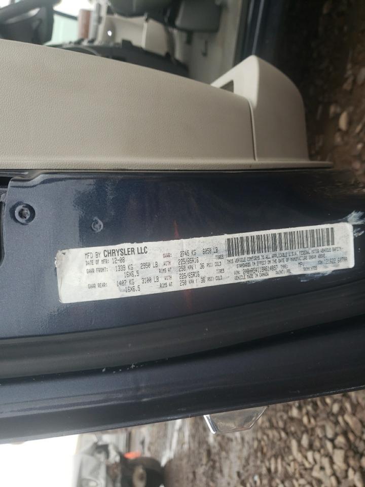 2009 Chrysler Town & Country Touring VIN: 2A8HR54119R614897 Lot: 66370014