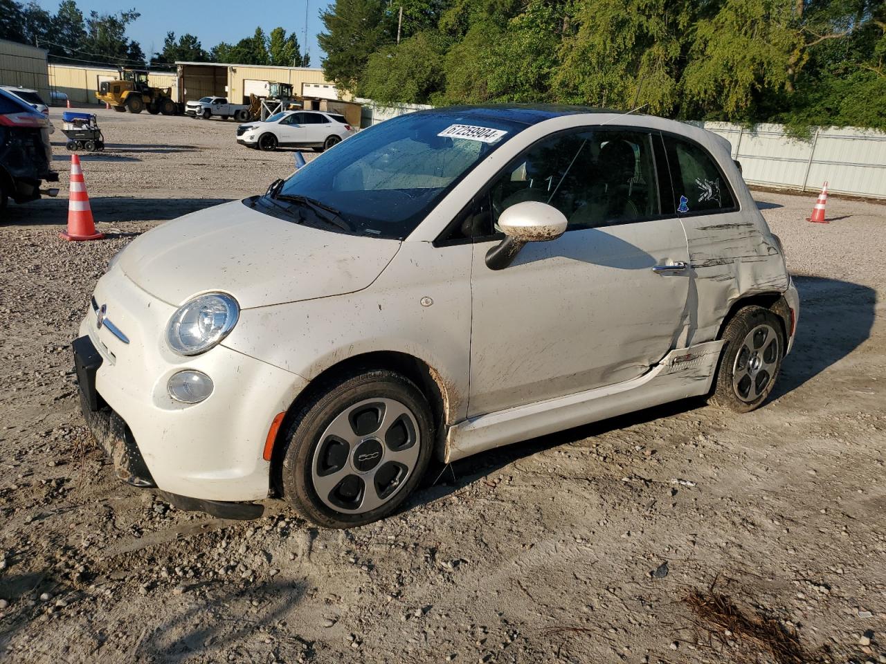 2017 Fiat 500 Electric VIN: 3C3CFFGE5HT570966 Lot: 67259904