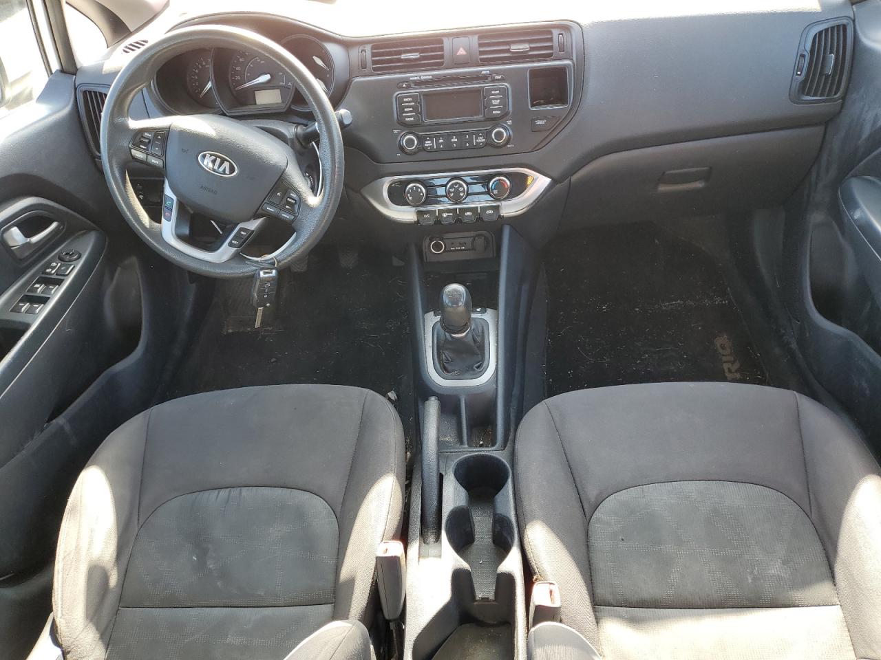 KNADM4A37E6346229 2014 Kia Rio Lx