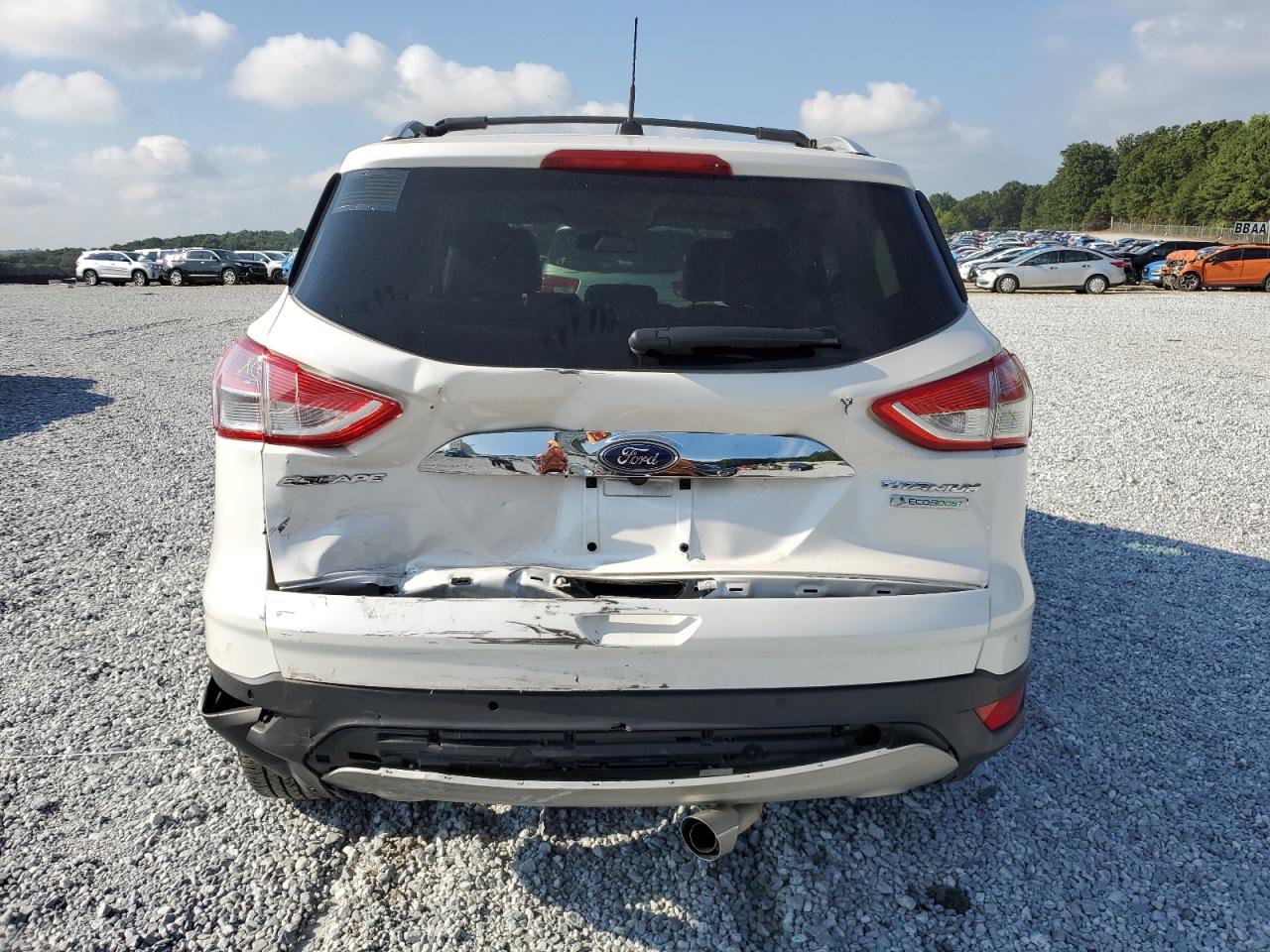 2014 Ford Escape Titanium VIN: 1FMCU0JX7EUB21732 Lot: 66916604