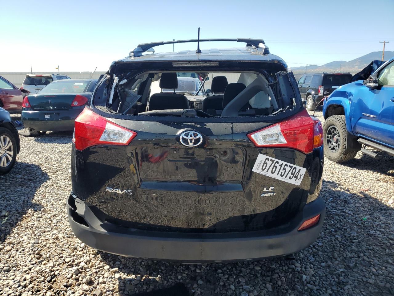 2014 Toyota Rav4 Le VIN: 2T3BFREV5EW212007 Lot: 67615794