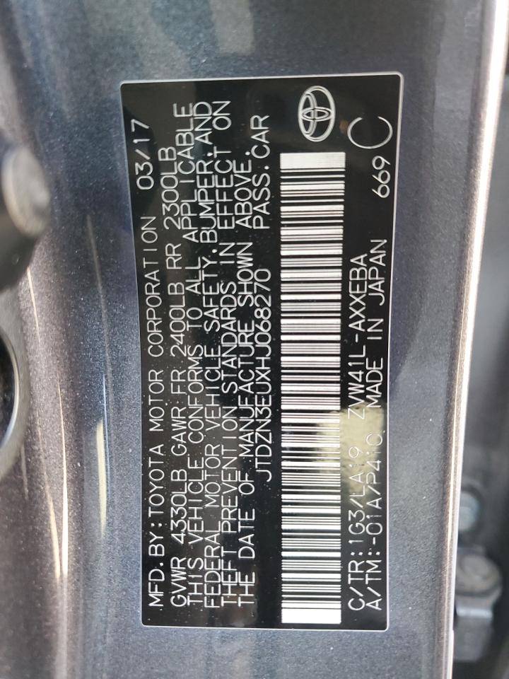 JTDZN3EUXHJ068270 2017 Toyota Prius V