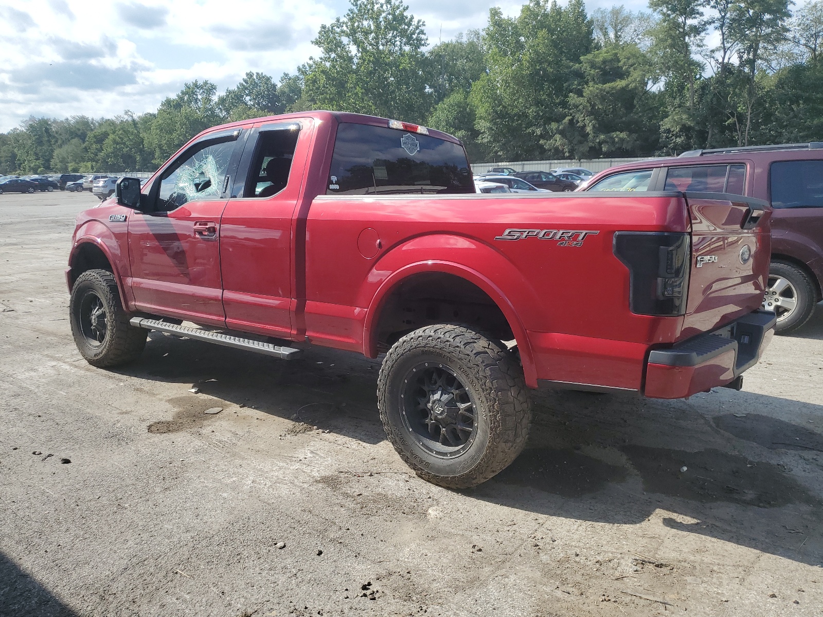 1FTFX1EF1HKE55223 2017 Ford F150 Super Cab