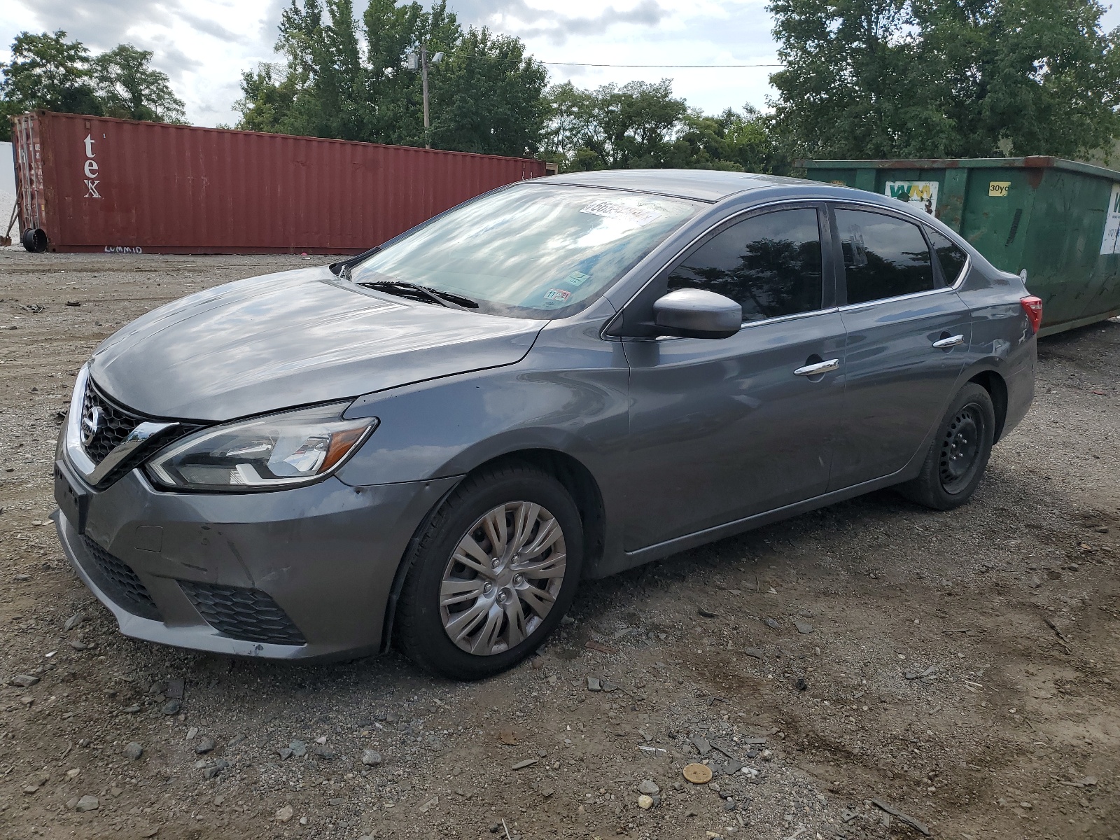 2017 Nissan Sentra S vin: 3N1AB7AP6HY338882