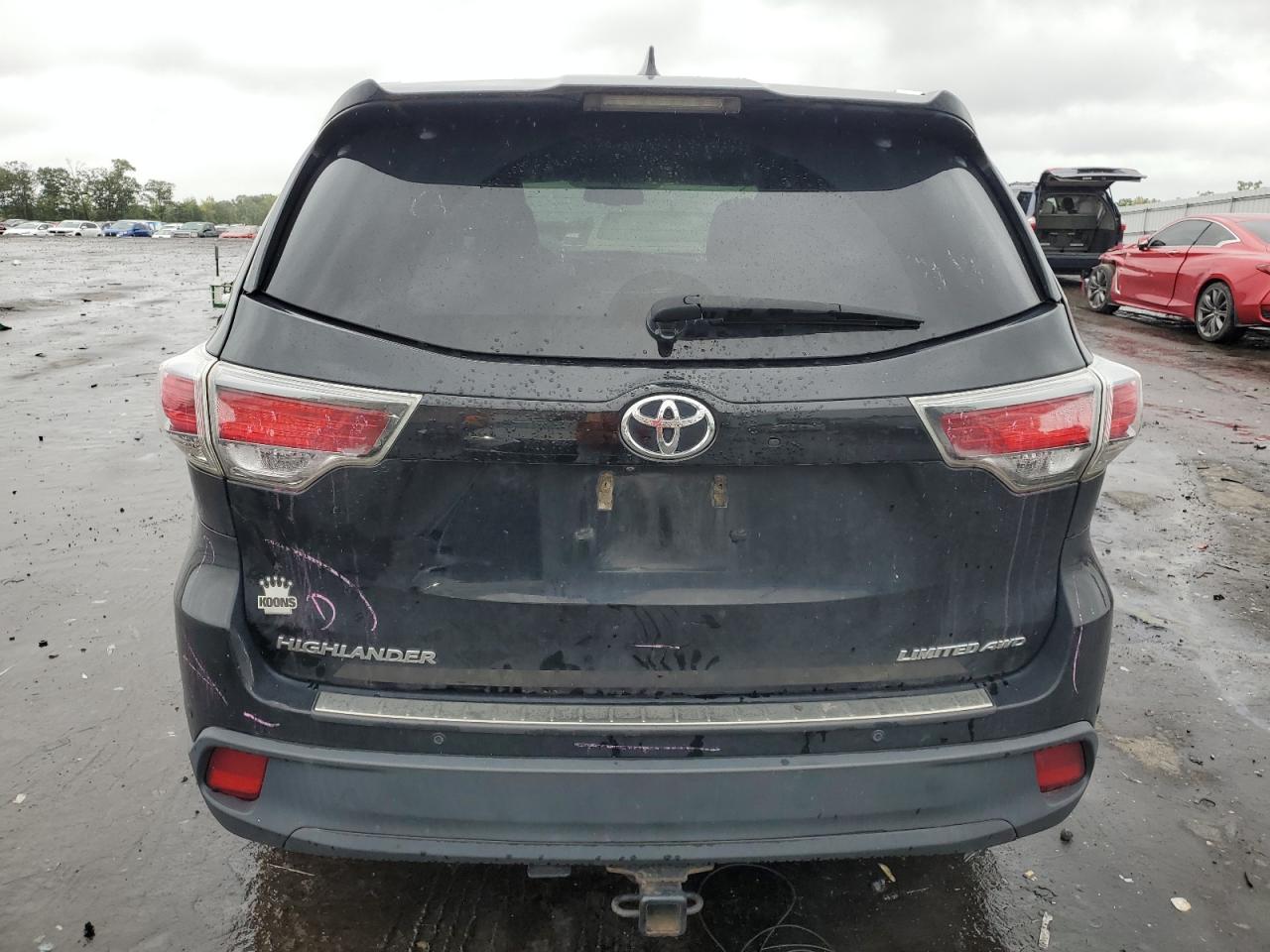 5TDDKRFH6GS308844 2016 Toyota Highlander Limited