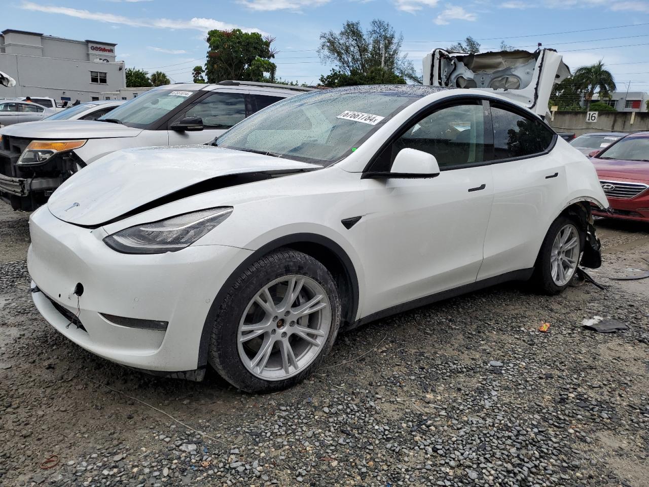 7SAYGDEE8NF439730 2022 TESLA MODEL Y - Image 1