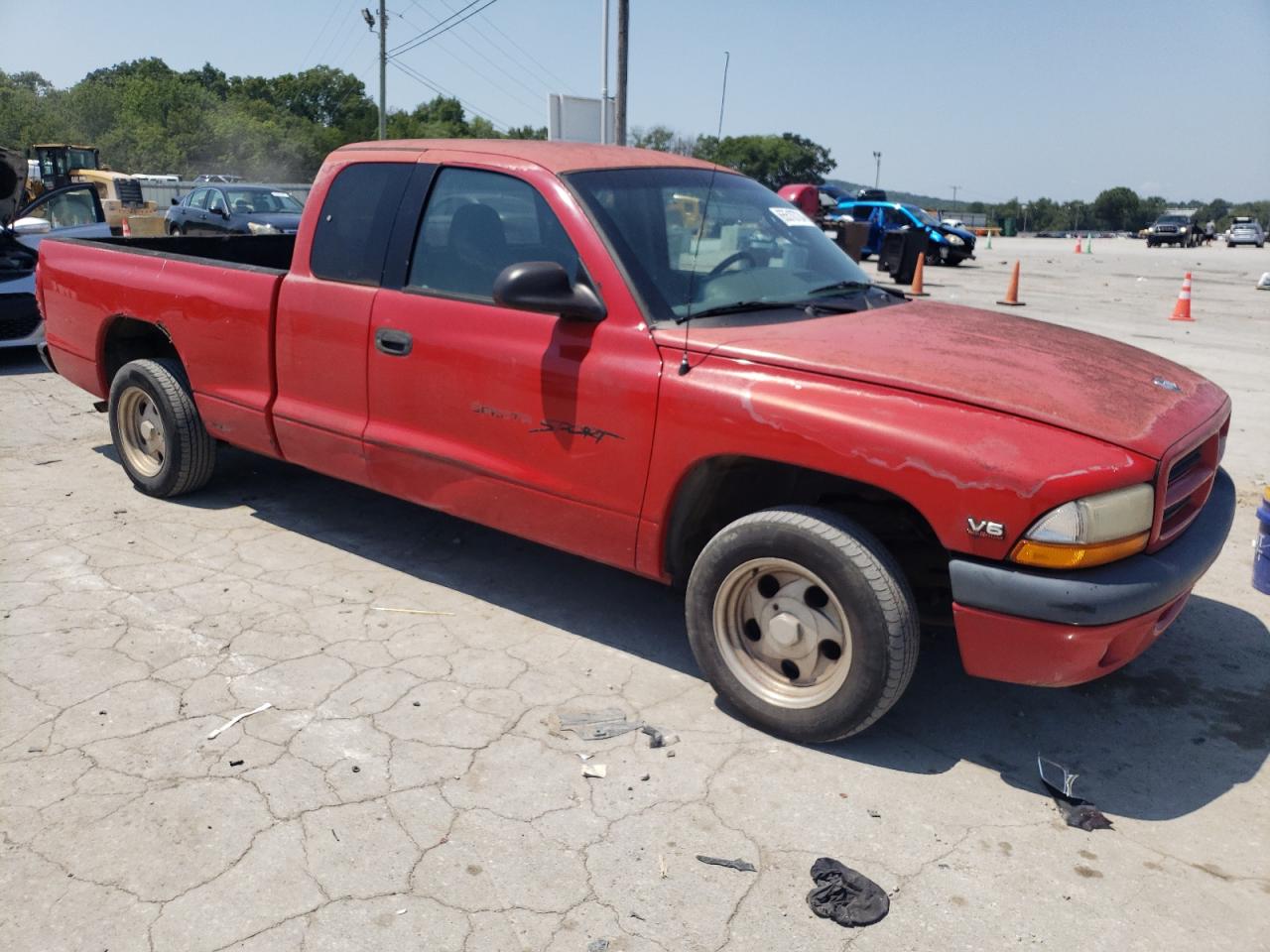 2000 Dodge Dakota VIN: 1B7GL22X1YS783681 Lot: 65510724