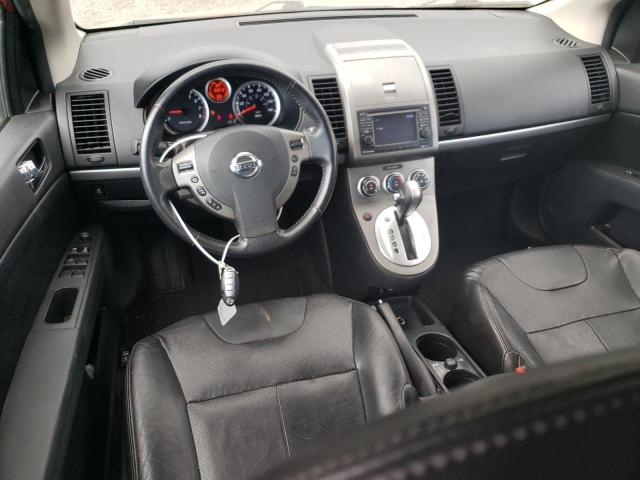  NISSAN SENTRA 2012 Красный