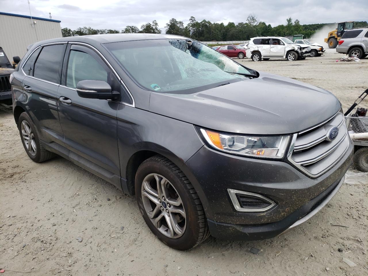 2016 Ford Edge Titanium VIN: 2FMPK4K93GBB13103 Lot: 65705594