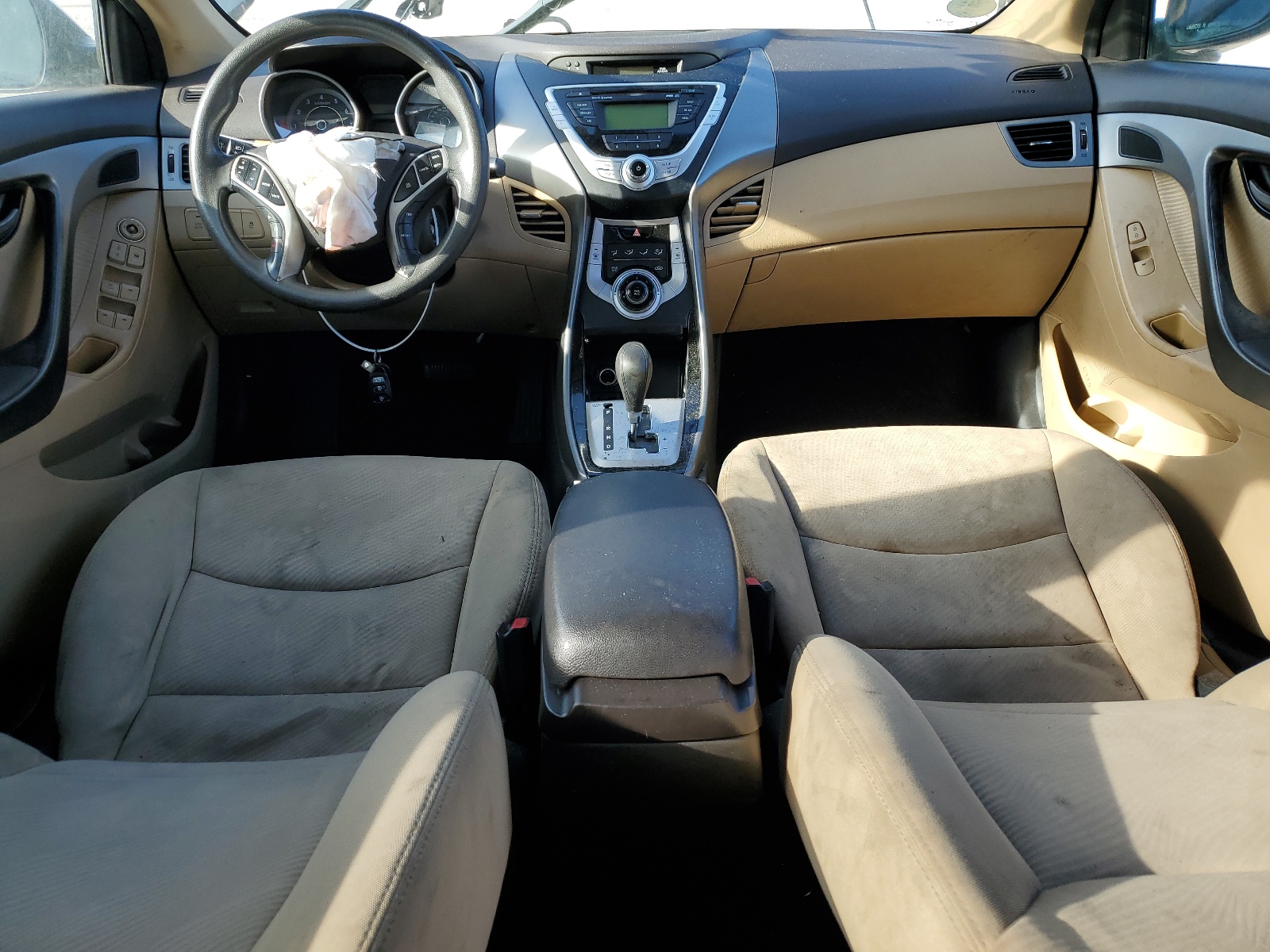 KMHDH4AE2CU339735 2012 Hyundai Elantra Gls