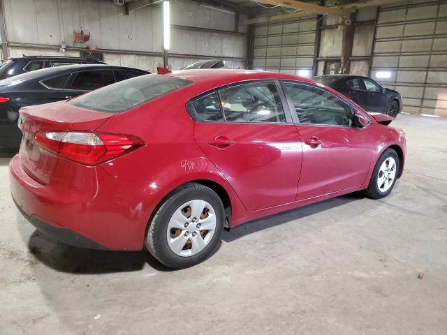  KIA FORTE 2016 Czerwony