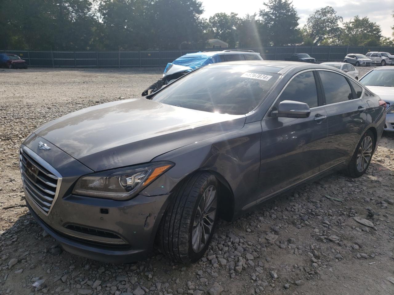 KMHGN4JEXFU063802 2015 Hyundai Genesis 3.8L