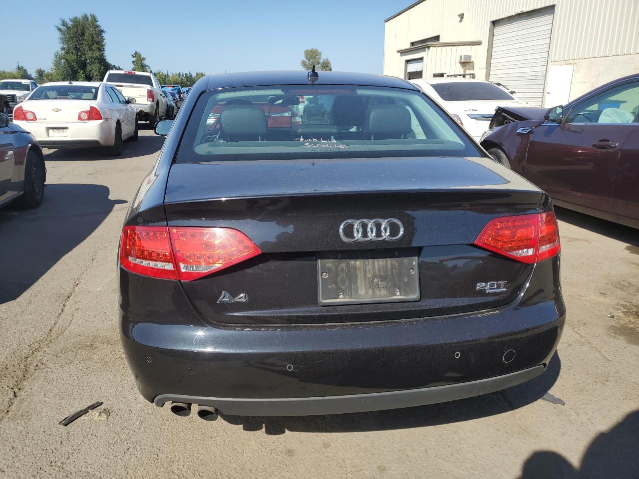 2011 Audi A4 Premium Plus VIN: WAUFFAFL9BN048602 Lot: 65417264