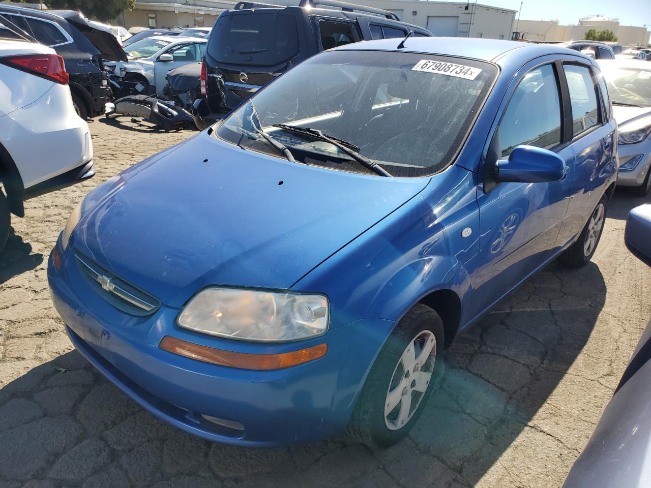 2006 Chevrolet Aveo Base VIN: KL1TD66616B670256 Lot: 67908734