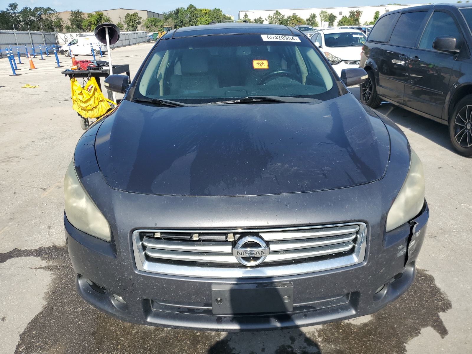 2012 Nissan Maxima S vin: 1N4AA5AP9CC870008