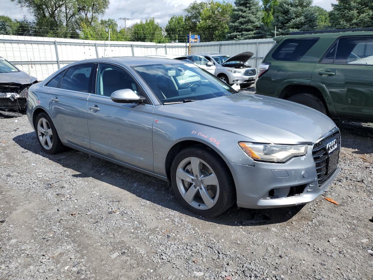 2012 Audi A6 Premium Plus VIN: WAUGGAFC1CN058642 Lot: 66067144