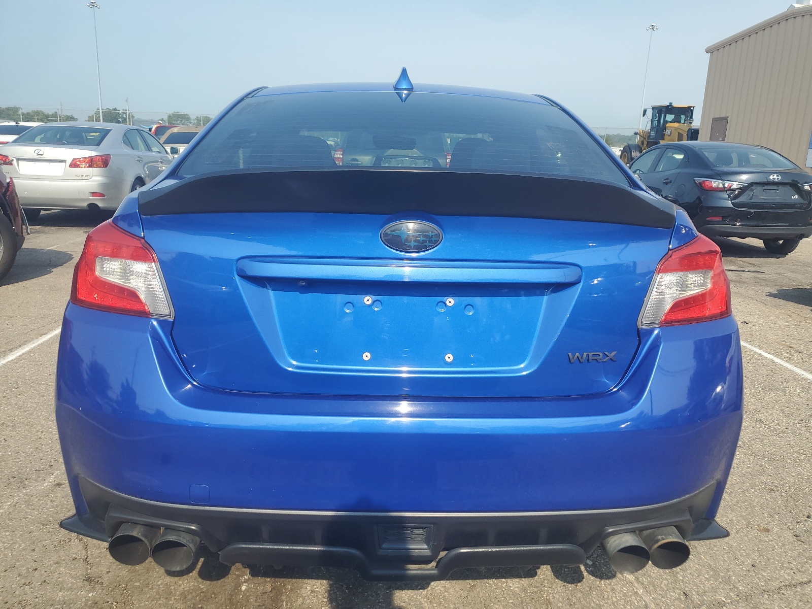 2017 Subaru Wrx vin: JF1VA1B66H9826679