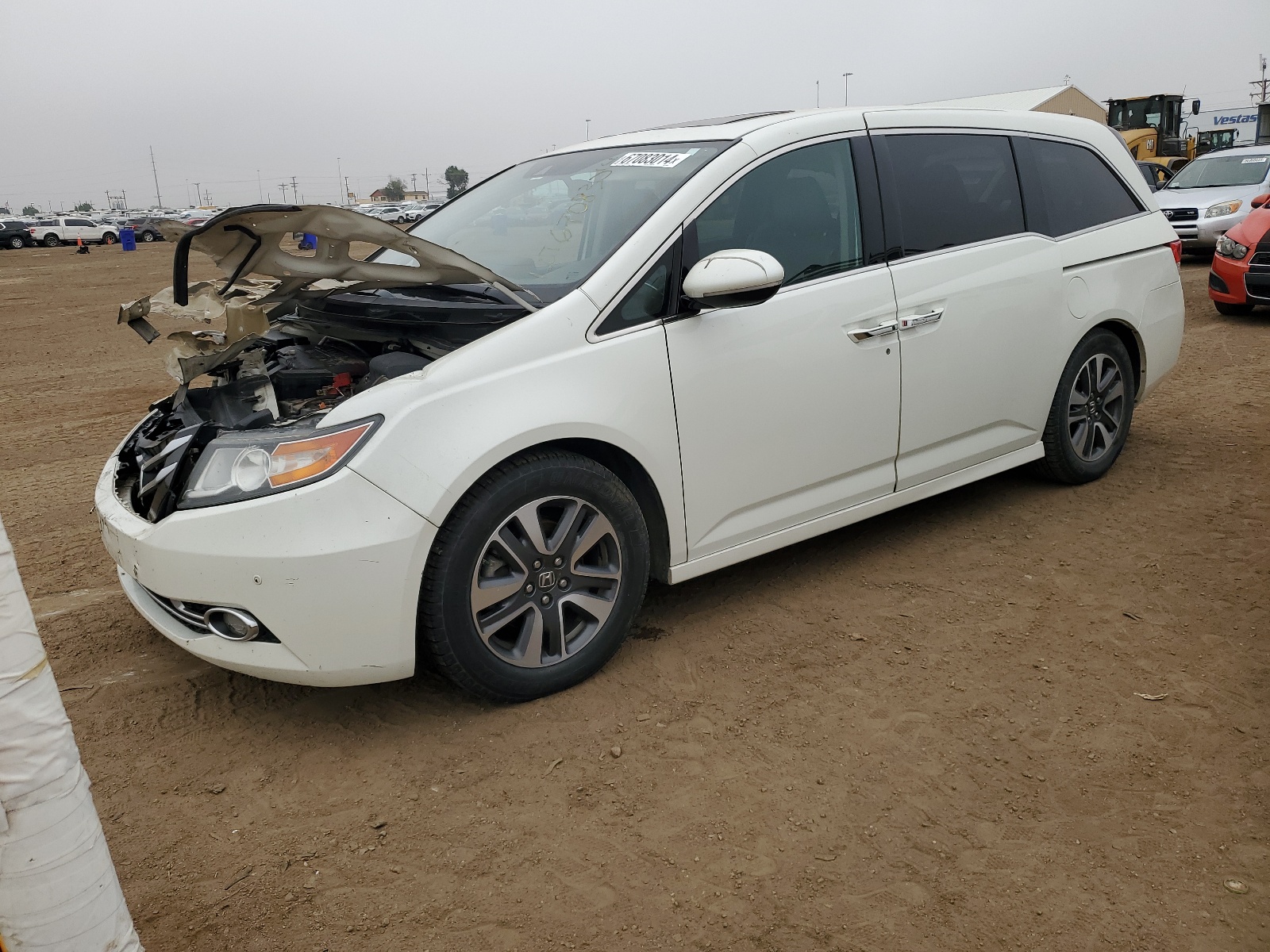 2015 Honda Odyssey Touring vin: 5FNRL5H90FB039860