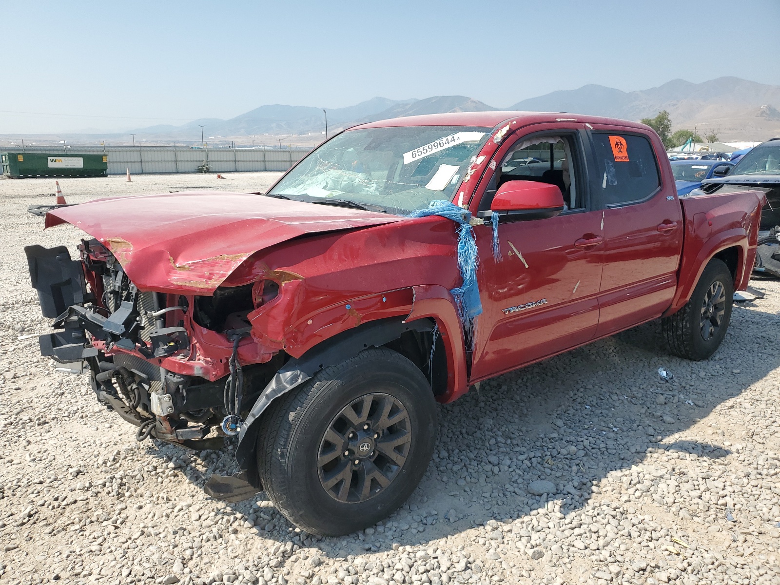 2022 Toyota Tacoma Double Cab vin: 3TMCZ5AN9NM495099