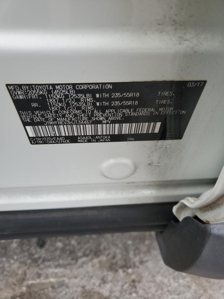 2017 Toyota Rav4 Limited VIN: JTMYFREV3HJ134467 Lot: 67236784