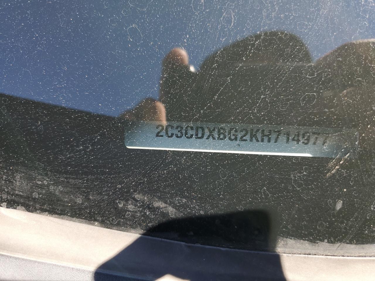 2019 Dodge Charger Sxt VIN: 2C3CDXBG2KH714977 Lot: 67966344