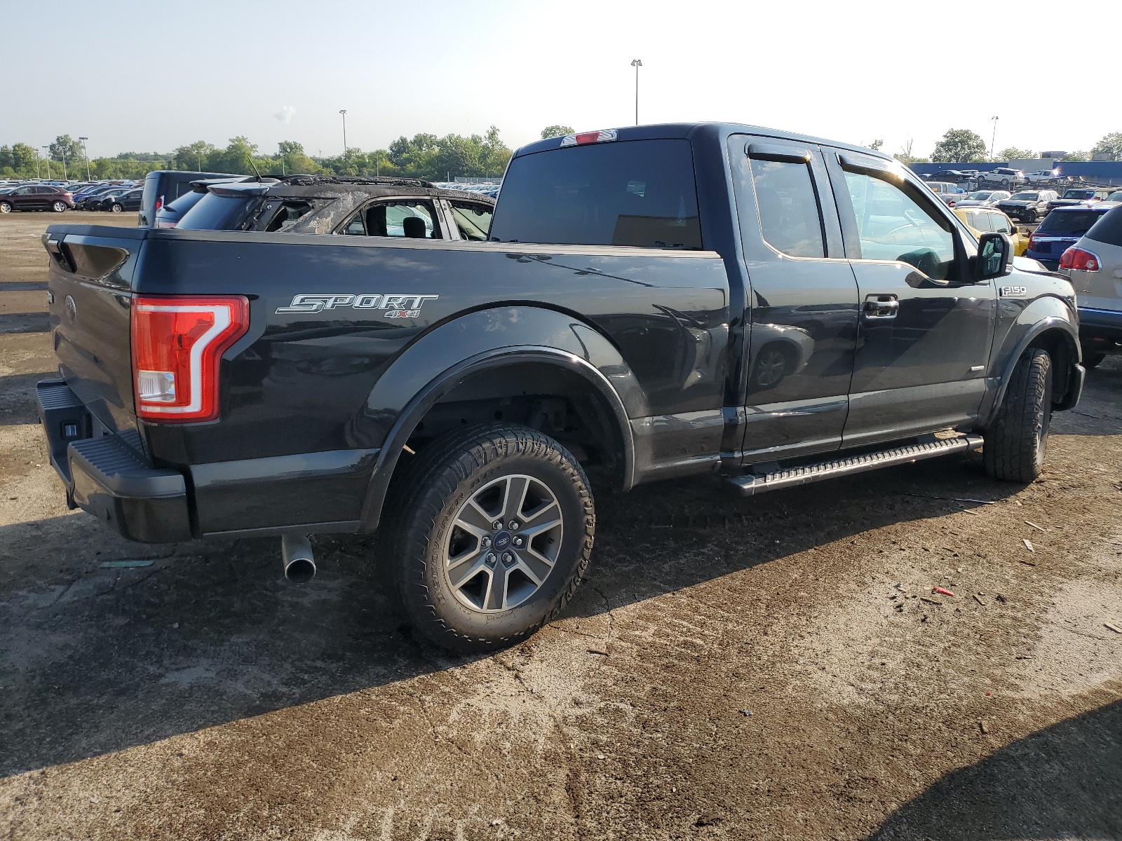 1FTEX1EP4GFA36553 2016 Ford F150 Super Cab