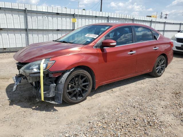  NISSAN SENTRA 2016 Червоний