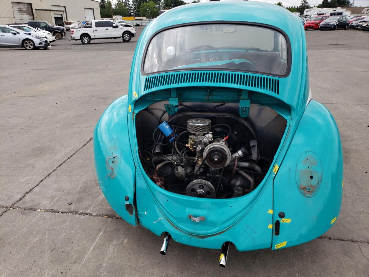 1967 Volkswagen Beetle VIN: 117400301 Lot: 68454094