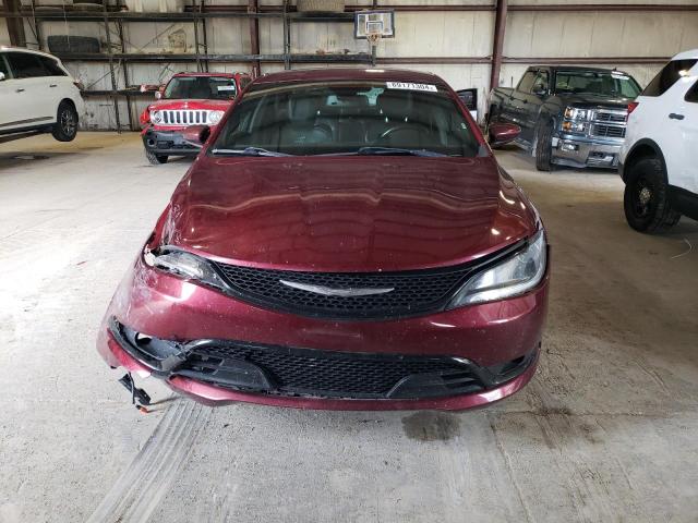 Седани CHRYSLER 200 2015 Бургунді