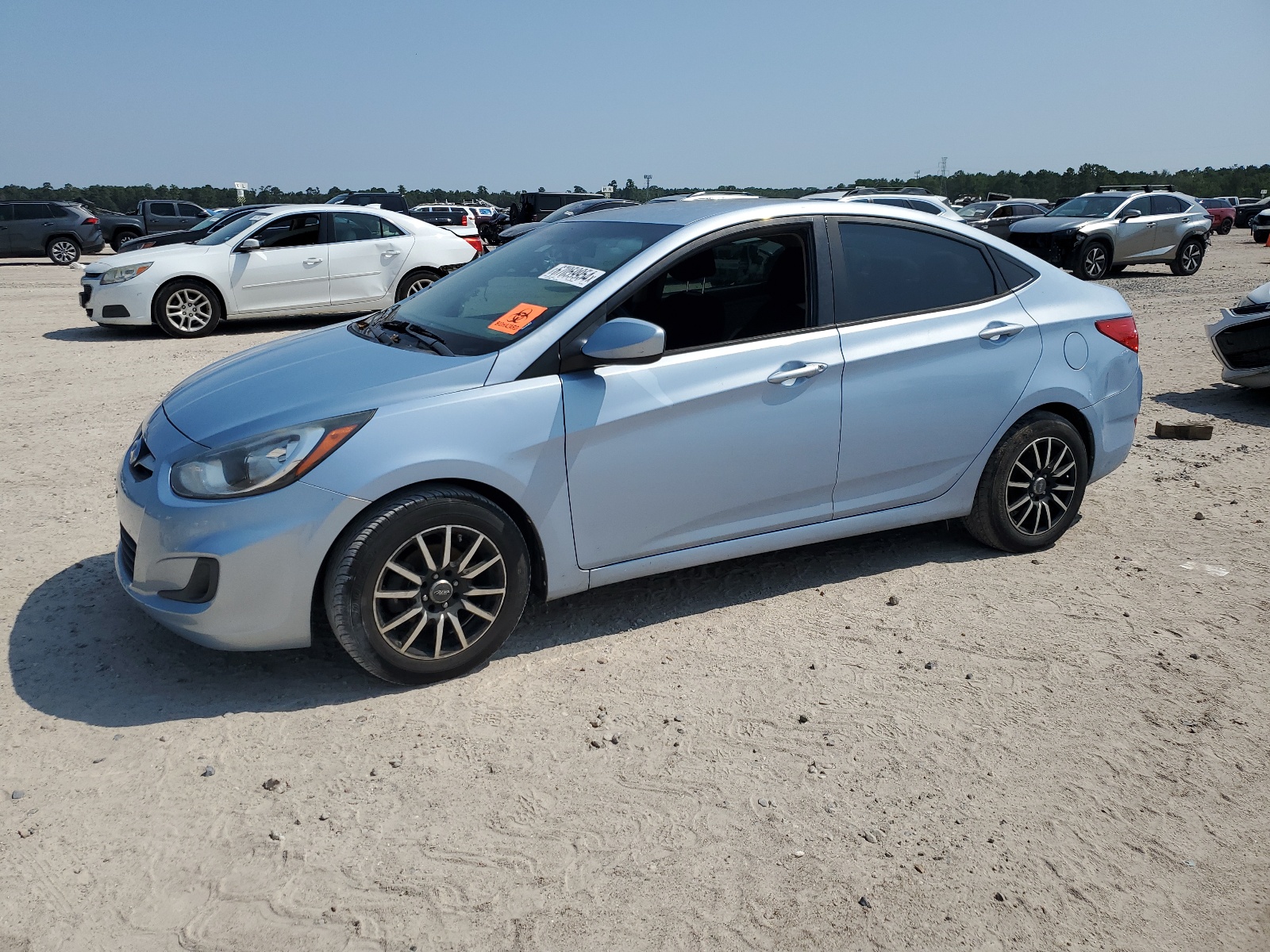 2014 Hyundai Accent Gls vin: KMHCT4AE4EU600473