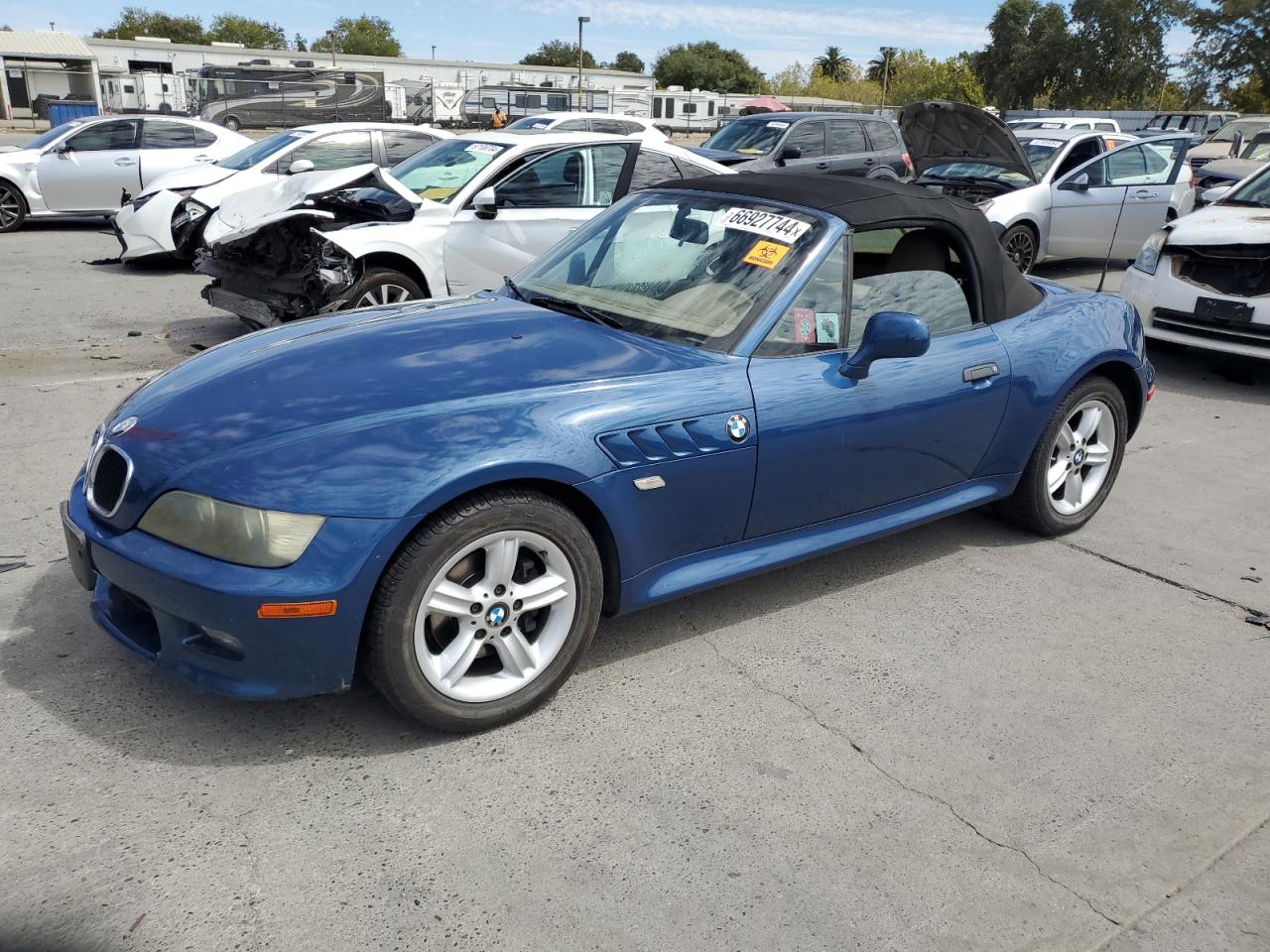 2002 BMW Z3 2.5 VIN: 4USCN33462LK51034 Lot: 66927744
